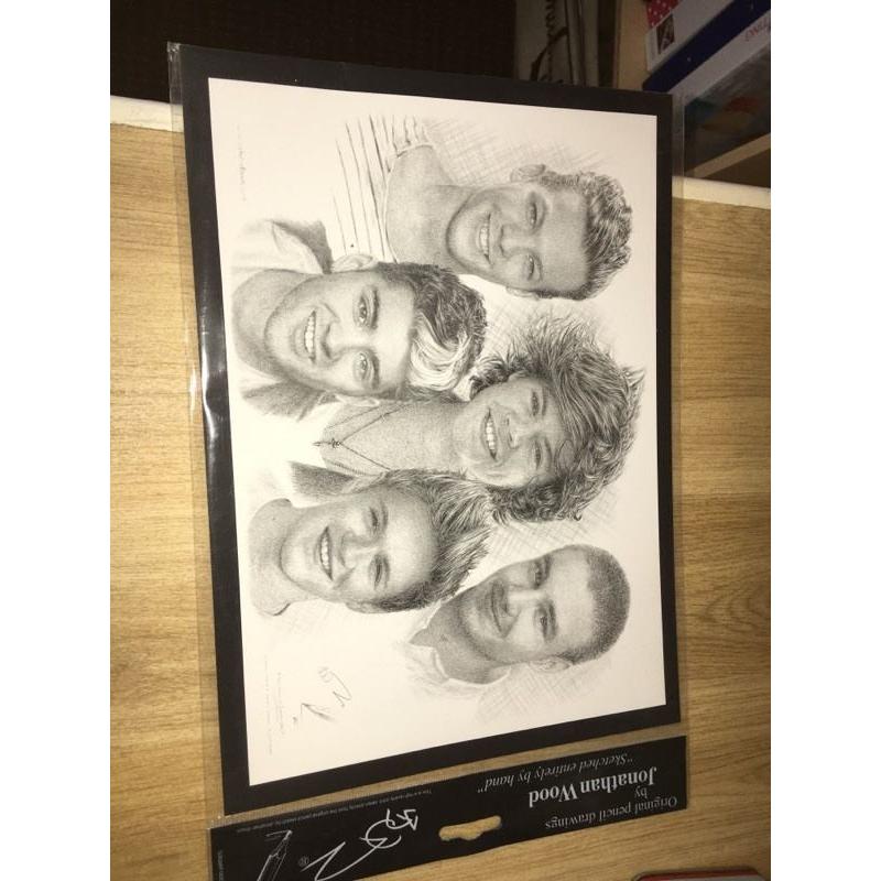 One Direction Pencil Drawing