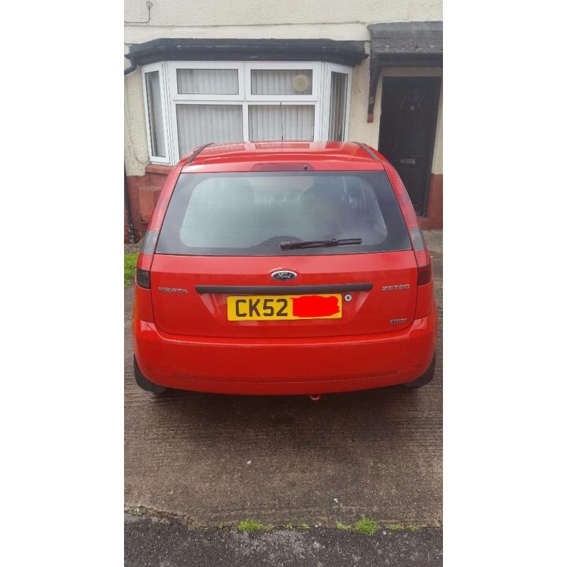 Ford fiesta tdci 1.4cc 5 door