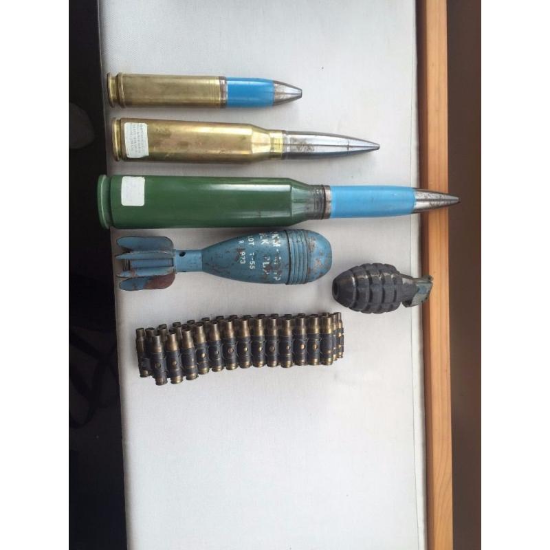 Military Shells / Fired Rounds