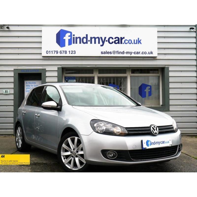 2011 61 Volkswagen Golf 2.0 TDI 140 GT 5dr Silver FSH