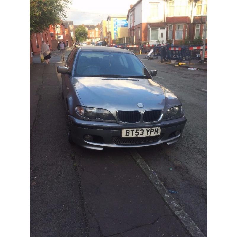 BMW 320D M-SPORT in good condition it comes with 12 months MOT