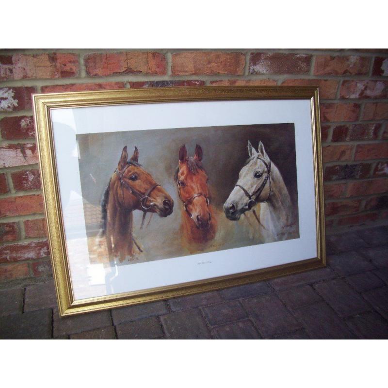 WE THREE KINGS FRAMED PRINT BY S CRAWFORD