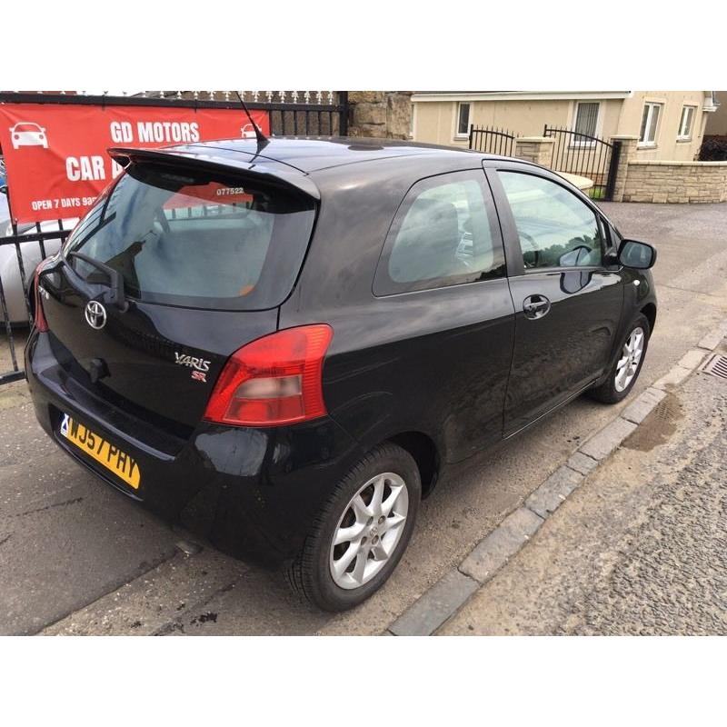 2007 (57) TOYOTA YARIS SR 1.2, 1 OWNER, 1 YEAR MOT, WARRANTY