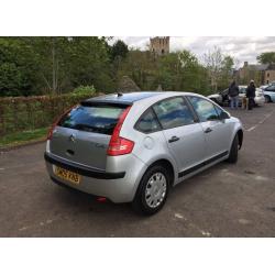 Silver citroen c4 lx 1.4