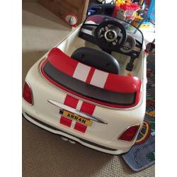 Kids battery powered Mini CooperS