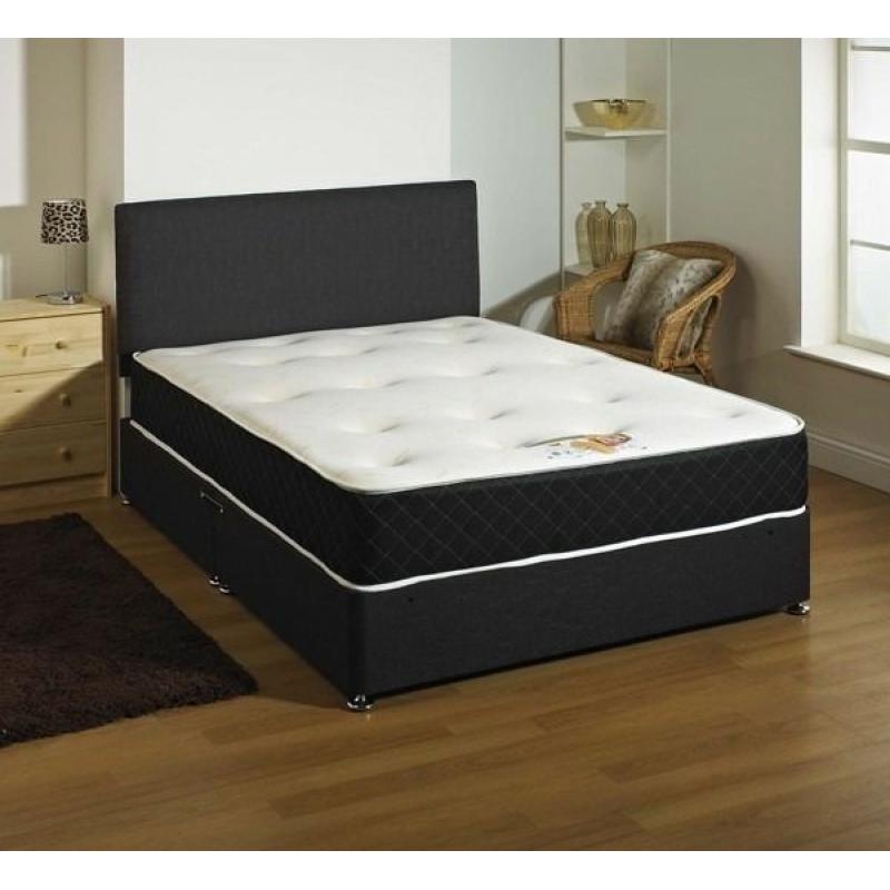 DOUBLE BED WITH FOAM MATTRESS