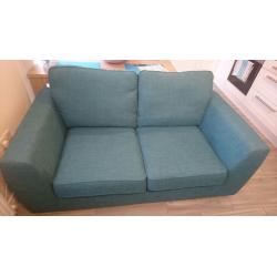 DFS 2 SEATER SOFA BED TEAL