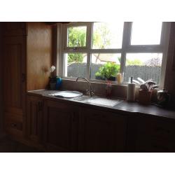 Oak kitchen - selling due to extending kitchen! Quick Sale