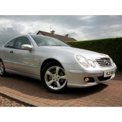 2005 MERCEDES C220 CDO DIESEL COUPE 99000 GENUINE MILES OUTSTANDING CAR