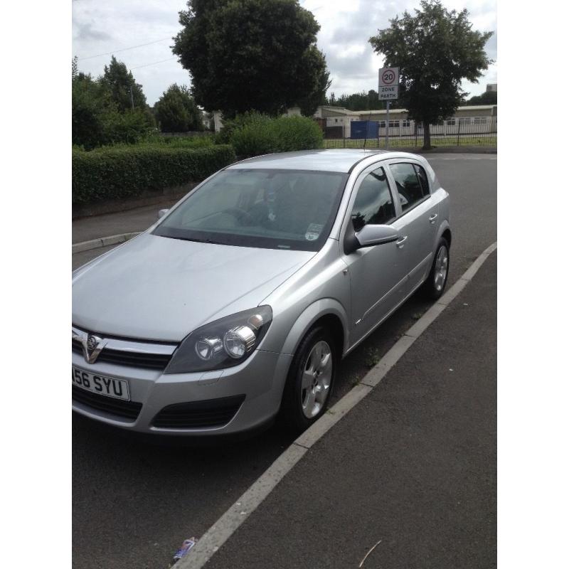 Silver Astra club twin port , 5 door hatchback,petrol car , good condition, MOT until February 2017