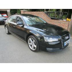 2012 Audi A8 3.0TDI ( 250ps ) Tiptronic quattro SE Executive LWB ,1 PLC OWNER