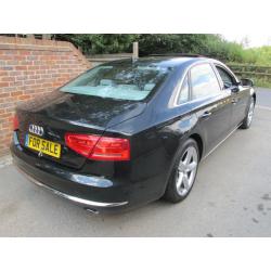 2012 Audi A8 3.0TDI ( 250ps ) Tiptronic quattro SE Executive LWB ,1 PLC OWNER