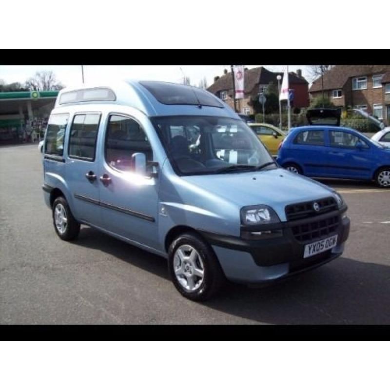 Fiat Doblo Disabily Access , with Ramp and Electric Winch, High Roof Top