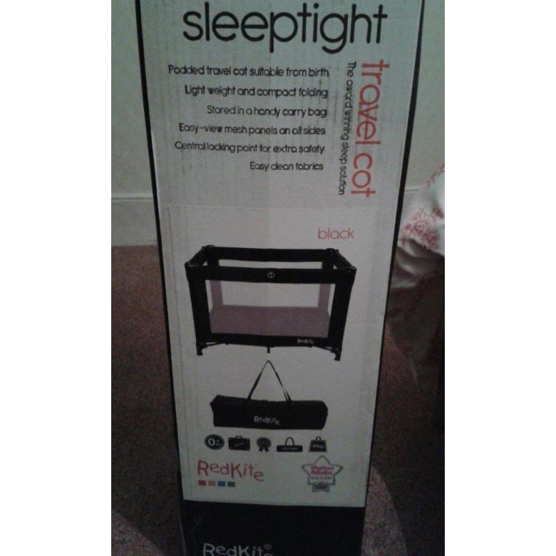 Redkite "Sleeptight" Travel Cot *Collection only*