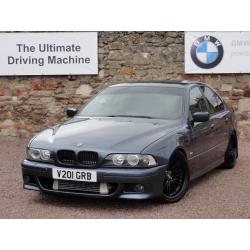 BMW E39 530d Saloon, Automatic, 1999 / V Reg, MOT: May 2017, M Sport Bumpers, Genuine M5 Alloys