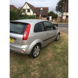 FORD FIESTA ZETEC 1.25 74k FSH