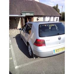 Golf gti silver 2000 1.8 20v new cambelt just fitted new mot full service history