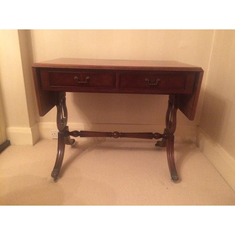 Mahogany sofa table