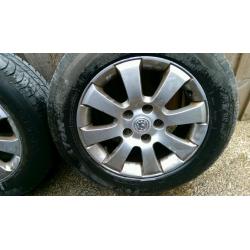 Vauxhall Astra alloy wheels and tyres 195 65 15