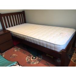 John Lewis single bed & mattress