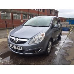 Bargain Vauxhall corsa design 1.4 full years MOT low miles ready to go