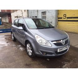 Bargain Vauxhall corsa design 1.4 full years MOT low miles ready to go