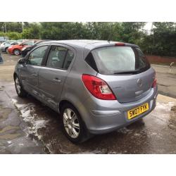 Bargain Vauxhall corsa design 1.4 full years MOT low miles ready to go