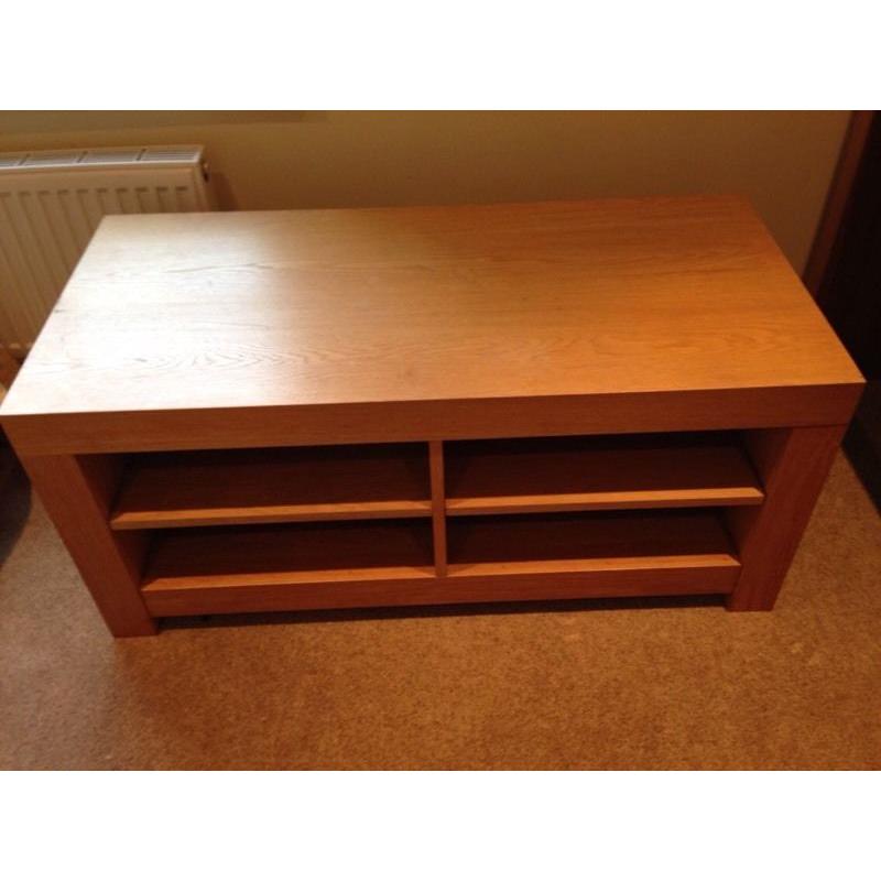 Wooden TV table