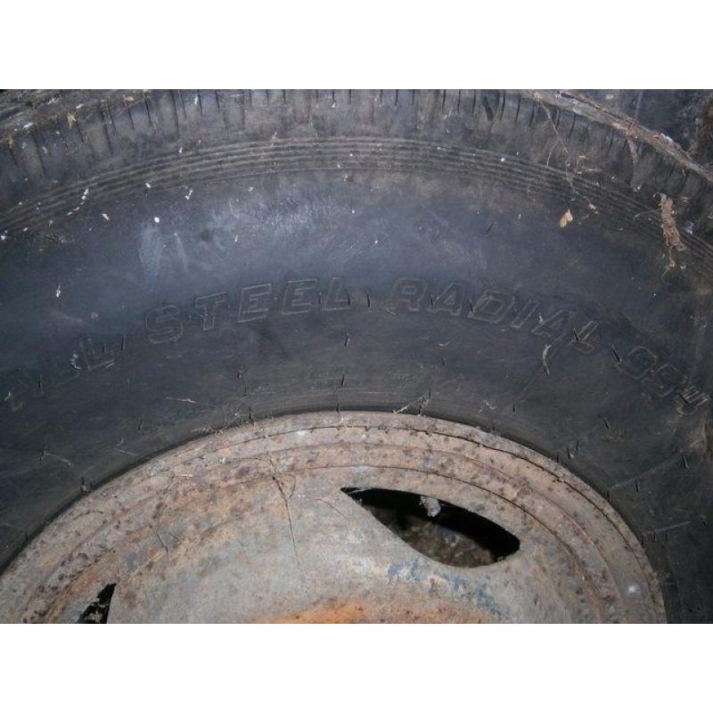 Large Wheel from TK Bedford Lorry