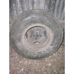 Large Wheel from TK Bedford Lorry