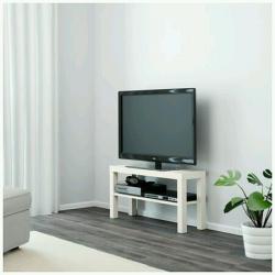 Ikea table and TV unit