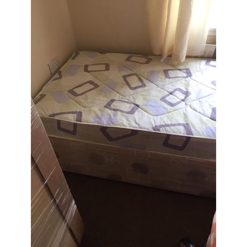 Brand new single bed and wardrobe for sale??