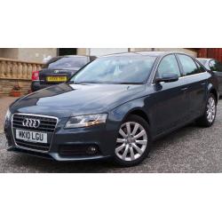 2010 10 AUDI A4 SE 2.0 TDI 6 SPEED MANUAL GREY 79K(PART EX WELCOME)***FINANCE AVAILABLE***