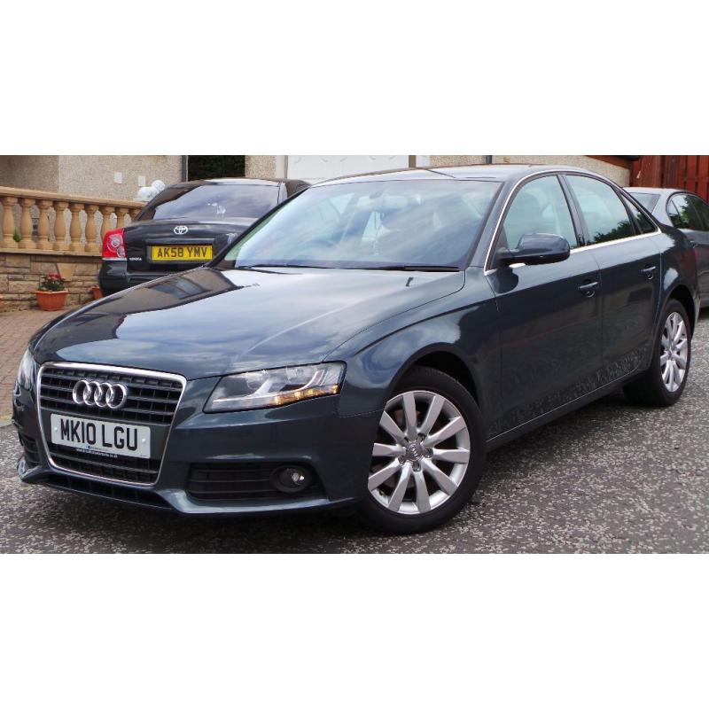 2010 10 AUDI A4 SE 2.0 TDI 6 SPEED MANUAL GREY 79K(PART EX WELCOME)***FINANCE AVAILABLE***