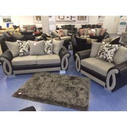 NEW DQF HELIX 3&2 SUPER SOFA ONLY £599