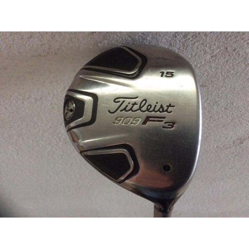 Titleist 909F 3 Wood design YS-6 R Shaft And a set of Mizuno MX25 R300 Gild shafts 3 to PW