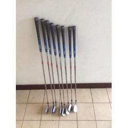 Titleist 909F 3 Wood design YS-6 R Shaft And a set of Mizuno MX25 R300 Gild shafts 3 to PW