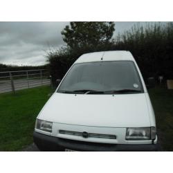 fiat scudo van full mot ready for work