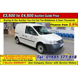 2010 - 10 - VOLKSWAGEN CADDY PLUS 2.0SDI 69PS VAN (GUIDE PRICE)