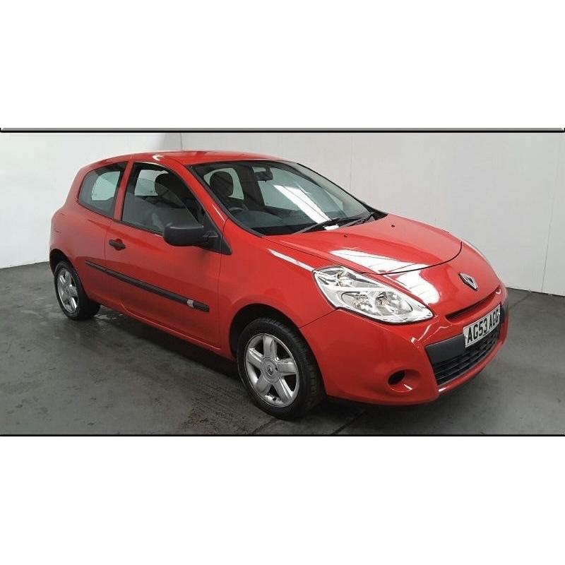 2009(09)RENAULT CLIO 1.1 EXTREME BRIGHT RED,NEW SHAPE,NEW MOT,CAT D,PRIVATE PLATE,GREAT VALUE