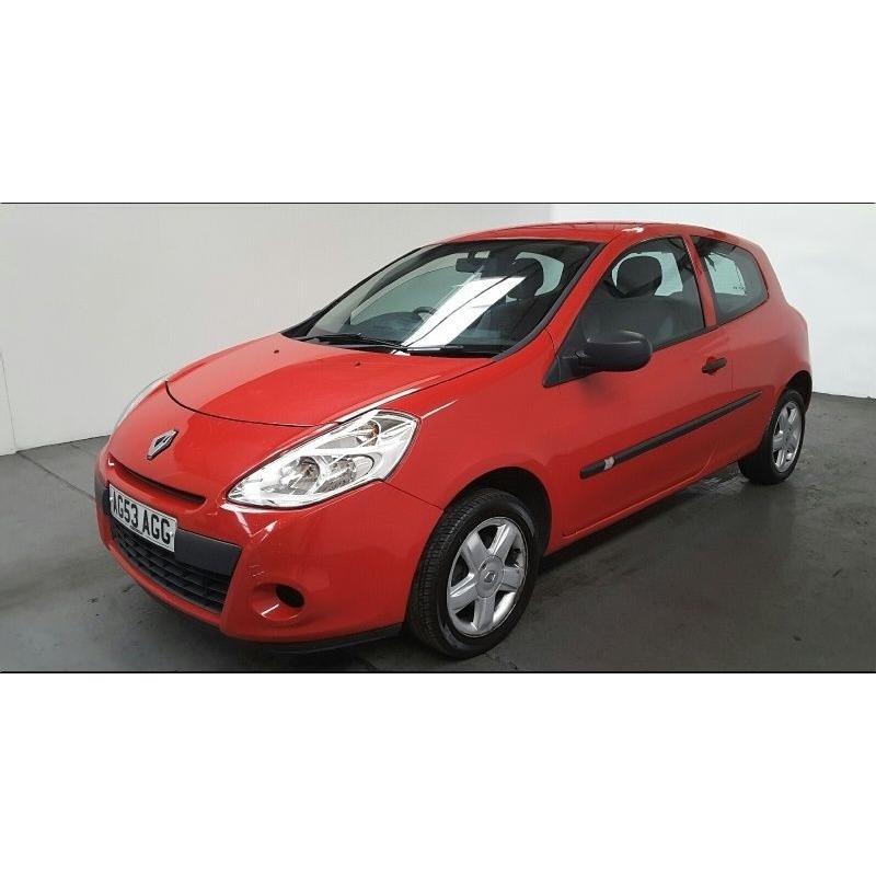 2009(09)RENAULT CLIO 1.1 EXTREME BRIGHT RED,NEW SHAPE,NEW MOT,CAT D,PRIVATE PLATE,GREAT VALUE