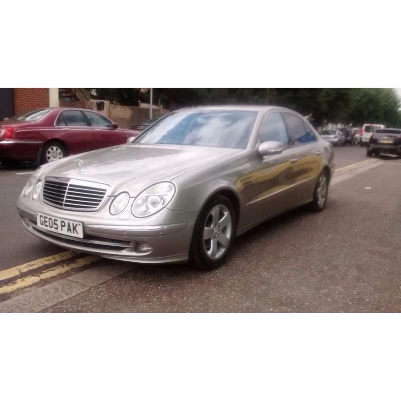 2005 MERCEDES E220 CDI AVANTGARDE 2.2 DIESEL 6 SPEED MANUAL SERVICE HISTORY