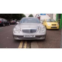 2005 MERCEDES E220 CDI AVANTGARDE 2.2 DIESEL 6 SPEED MANUAL SERVICE HISTORY