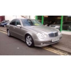 2005 MERCEDES E220 CDI AVANTGARDE 2.2 DIESEL 6 SPEED MANUAL SERVICE HISTORY