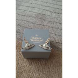 vivienne westwood handbag and earings for sale