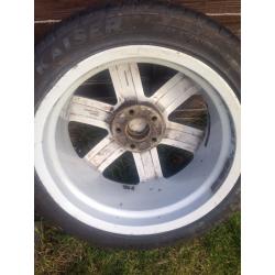 Mitsubishi shogun alloy wheels and tyres