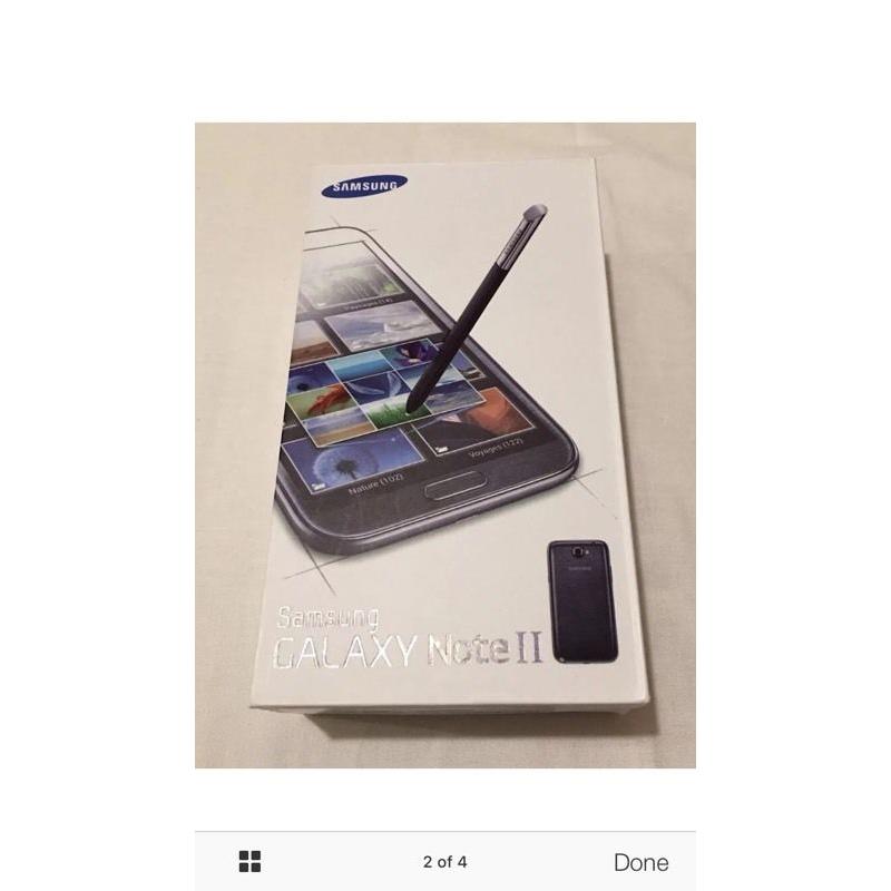 SAMSUNG GALAXY NOTE 2 BRAND NEW UNLOCK WITH WARRANTY