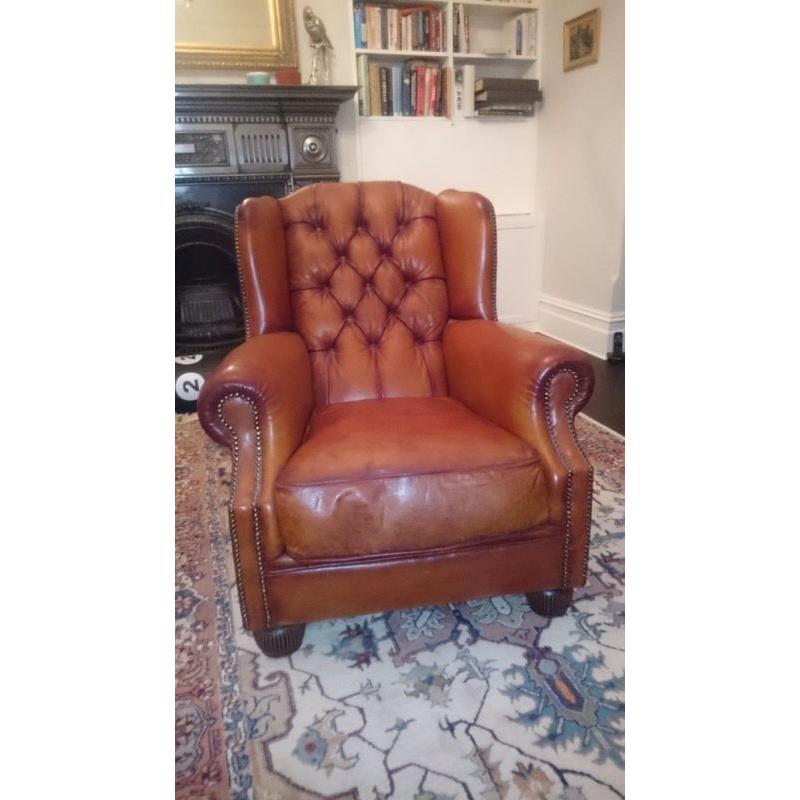 DFS Oskar by Tetrad wingback armchair