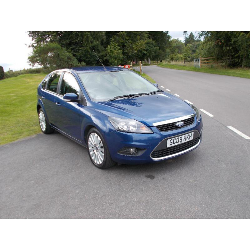 2009 09 FORD FOCUS 2.0 TDCI TITANIUM 5 DOOR MOT AUGUST 2017