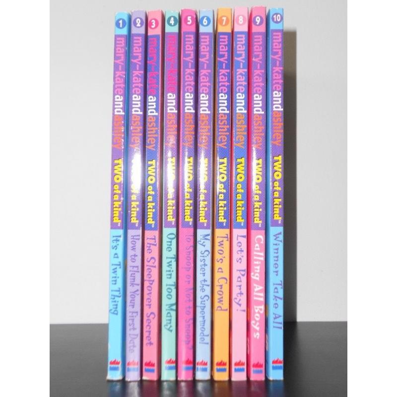 Mary-Kate and Ashley Olsen 'Two fo a Kind' books 1-10